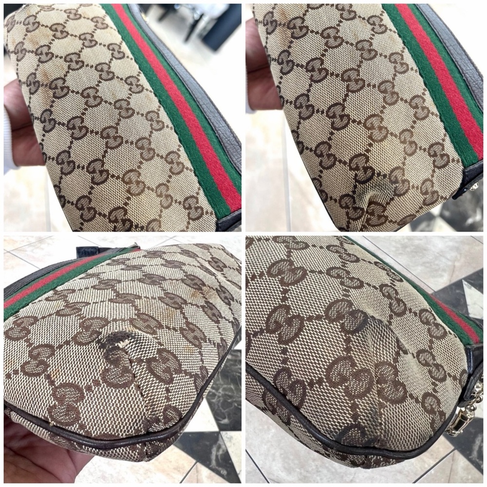 👑✅PRICE FIRM✅ AUTHENTIC Gucci Mini Web Charm Bag - Picture 12 of 16